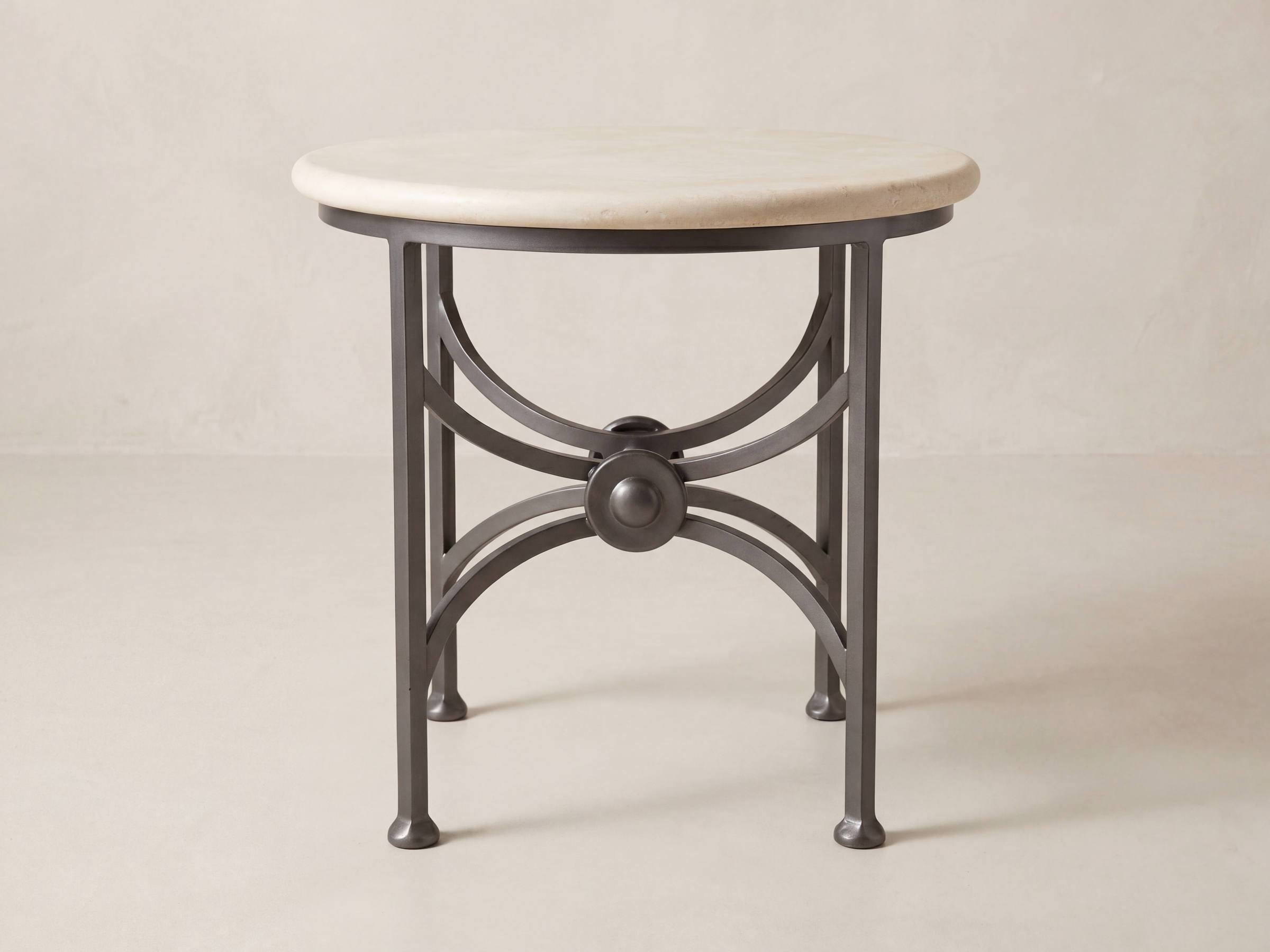 Mykonos Outdoor Round End Table | Kreiss