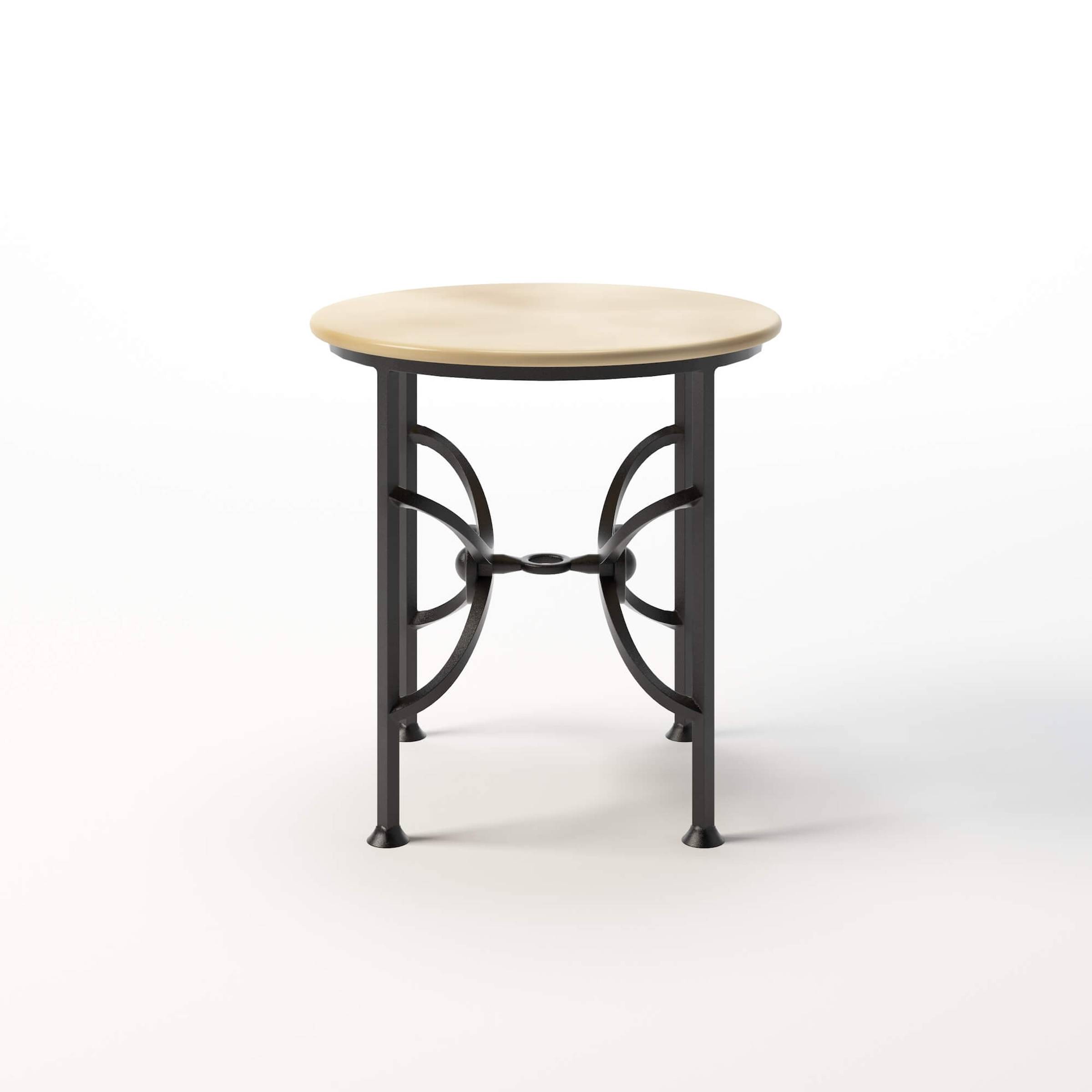 Mykonos Outdoor Round End Table | Kreiss