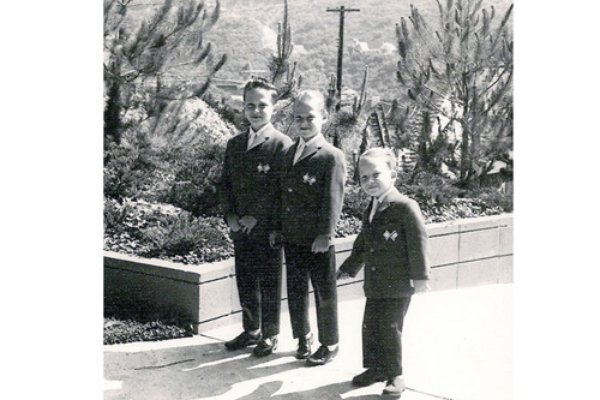 1962 Switzerland - Mike, Bob & Tom Kreiss