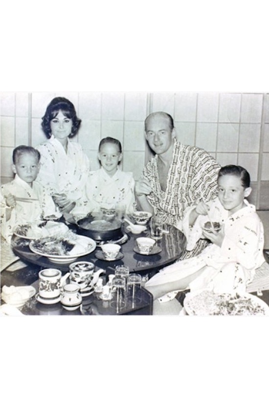 1963 Japan - Tom, Eileen, Bob, Norman & Mike Kreiss