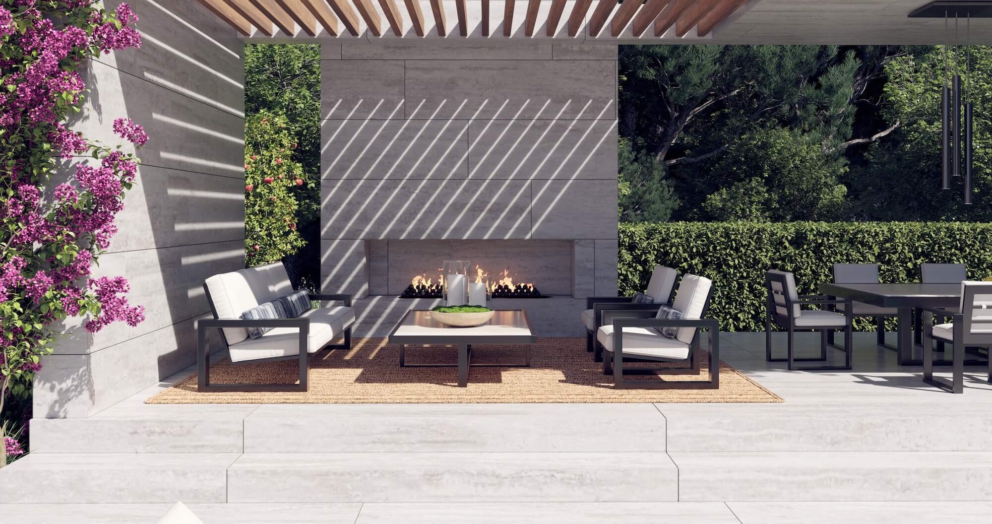 Capri Outdoor Patio Set - Manhattan Home Design