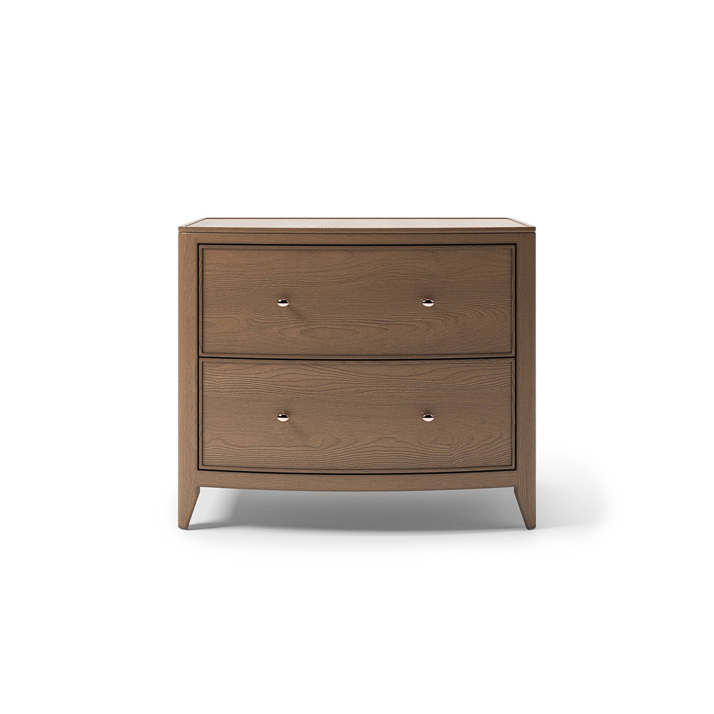 Bow Front Nightstand - Kreiss Furniture