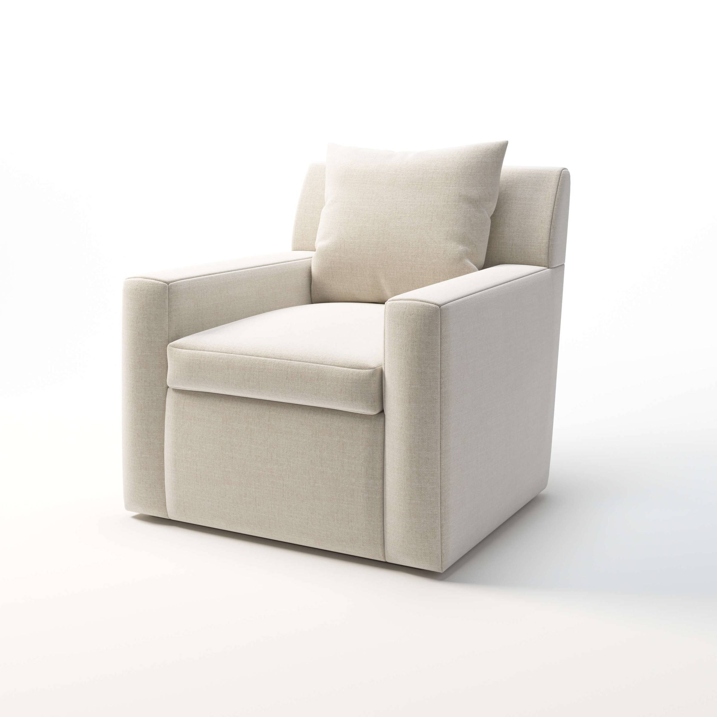 Hollywood Swivel Lounge Chair - Kreiss Furniture