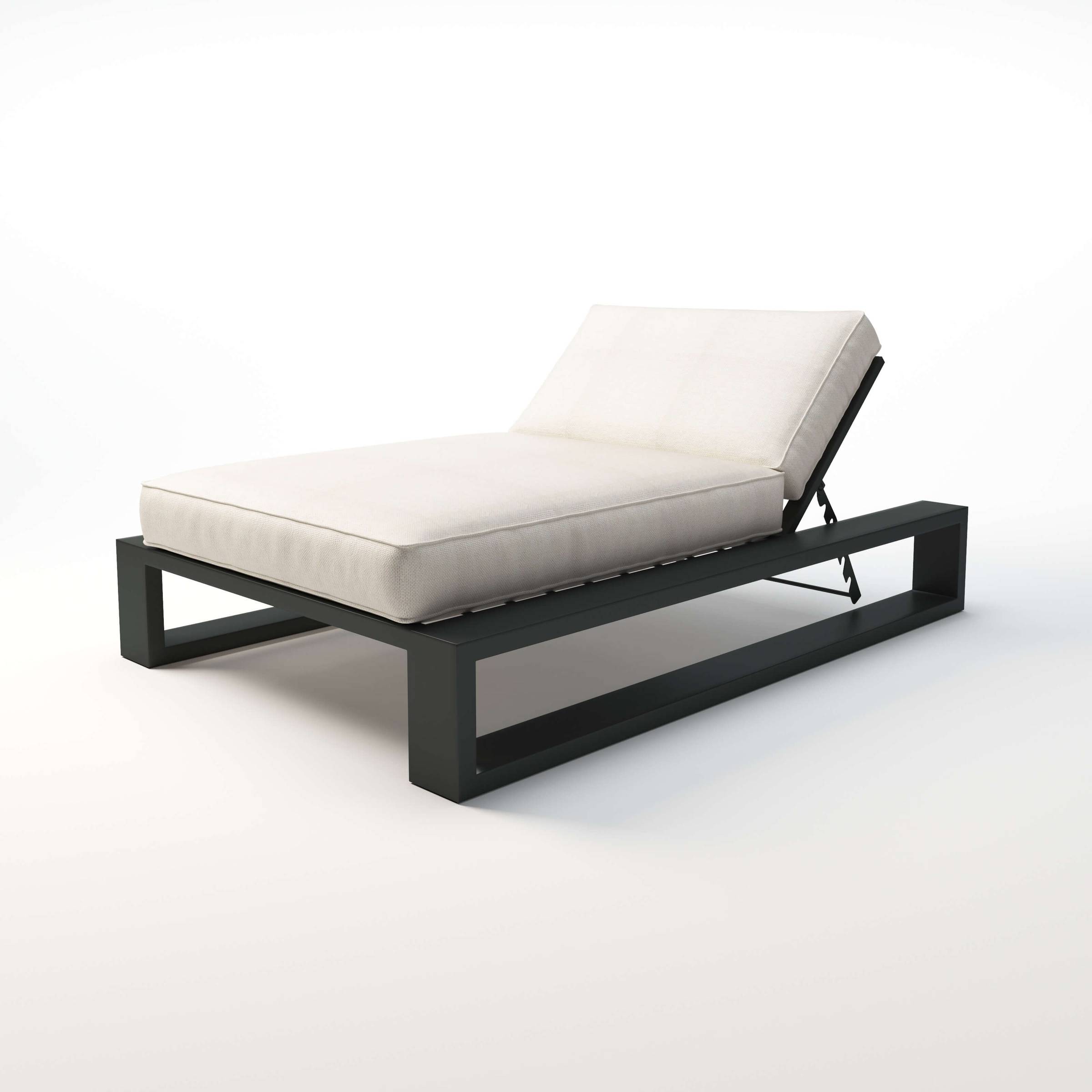 Moderne Outdoor Double Chaise - Kreiss Furniture