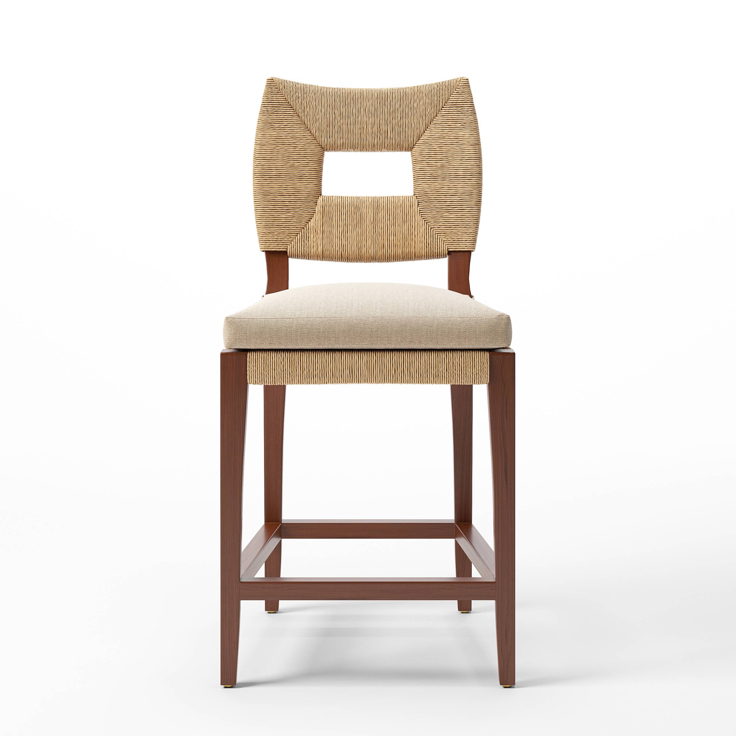 Rope Barstool - Kreiss Furniture