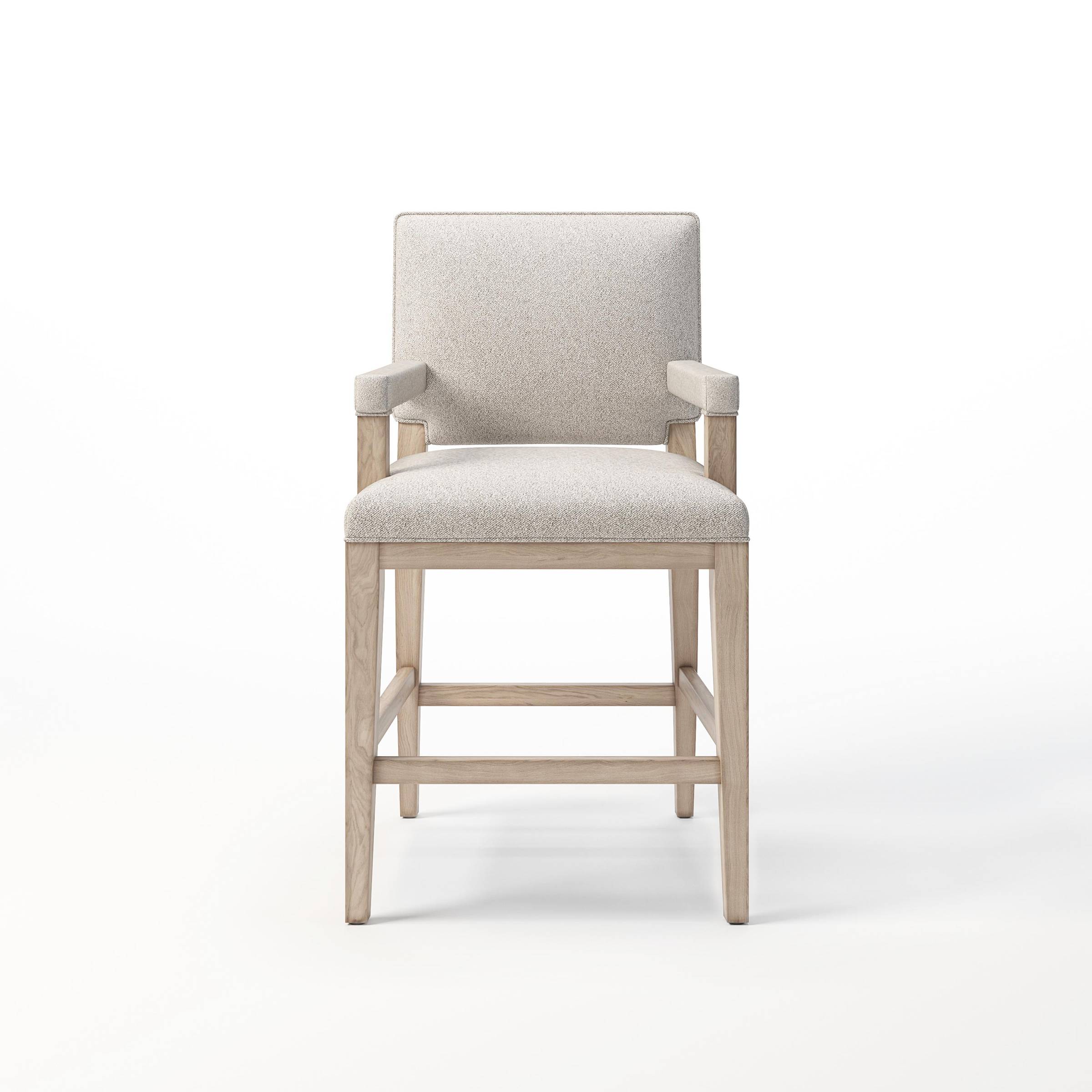 Sutton Barstool with Arms - Kreiss Furniture