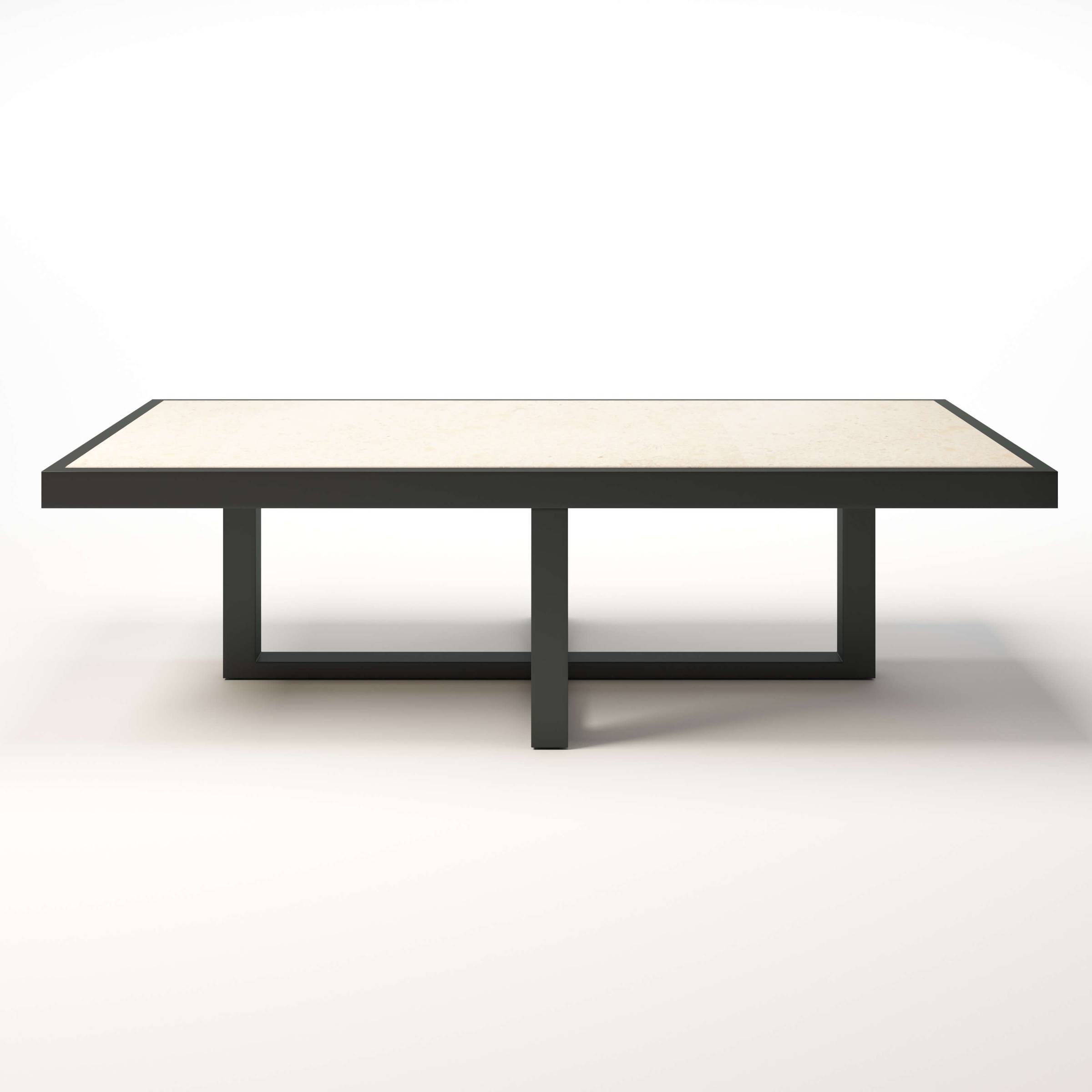 Moderne Rectangular Outdoor Dining Table - Kreiss Furniture
